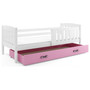 Detská posteľ KUBUS s úložným priestorom 80x190 cm - biela - galéria #2