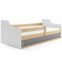 Detská posteľ SOFIX s úložným priestorom 80x160 cm - borovica Biela - galéria #4