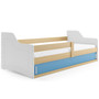 Detská posteľ SOFIX s úložným priestorom 80x160 cm - borovica Sivá - galéria #3