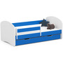 Detská posteľ SMILE 180x90 cm - modrá